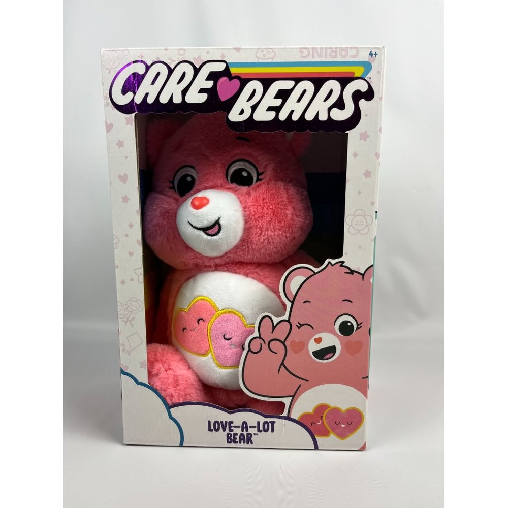 Care Bears Love-A-Lot Bear New in Box 14" stuffed animal Plush